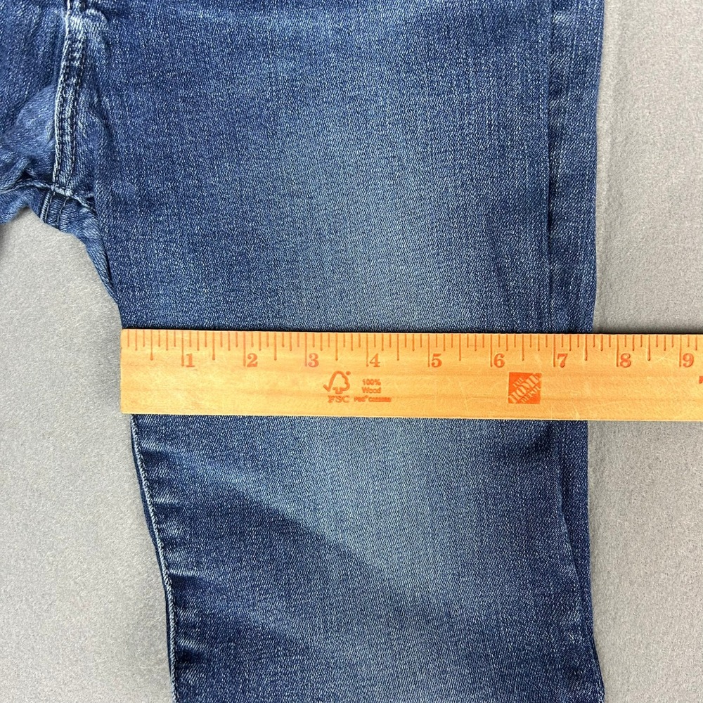 AG Adriano Goldschmied Stevie Ankle High Rise Slim Straight Womens 27R Blue - Picture 8 of 13